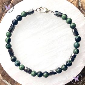 Men’s Kambaba Jasper & Magnetite Bracelet